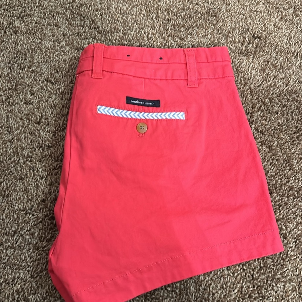 Red southern marsh shorts . Like new